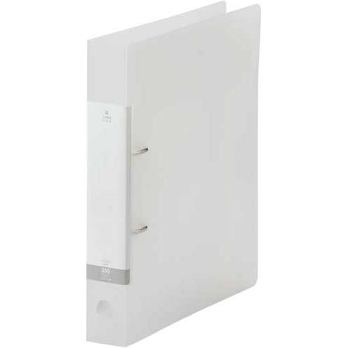 リヒトラブ Dリング2穴ファイル 乳白A4縦背幅46mm