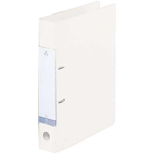 リヒトラブ Dリング2穴ファイル 白A4縦背幅46mm10冊
