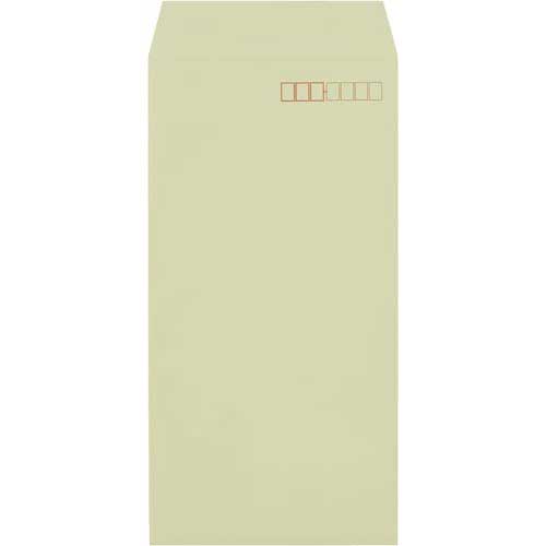 キングコーポレーション ソフトカラー封筒 長3 ウグイス 100枚