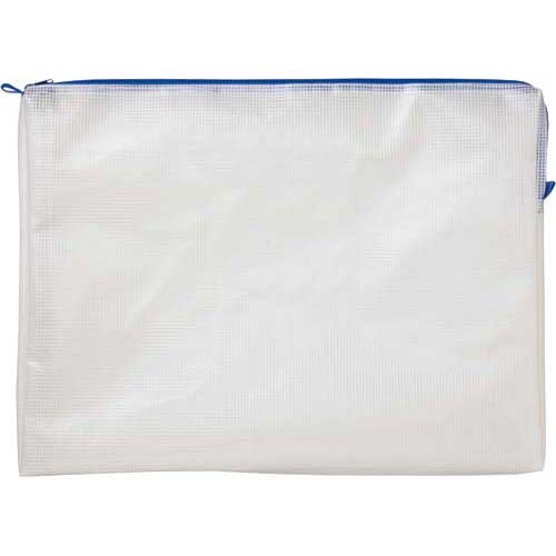 カウネット メッシュケースマチ付A3 330×450mm青