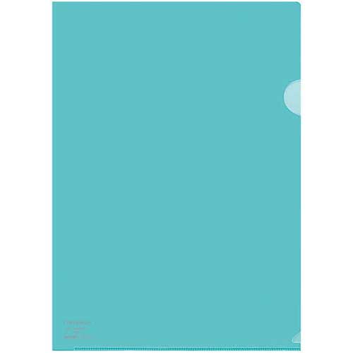 コクヨ クリヤーホルダー　A4　緑　10枚入×10