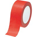 カウネット カラー布テープ 赤 1巻 | 梱包 梱包資材 テープ 引っ越し 引越し ガムテープ 布 梱包テープ 粘着テープ 作業用品 生活雑貨 カウモール