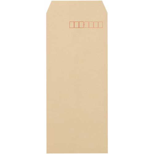 キングコーポレーション クラフト封筒(テープ付) 長4 70g 100枚入