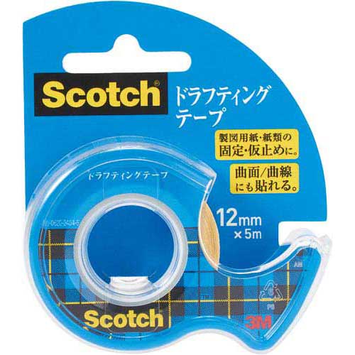 スリーエム ジャパン ドラフティングテープ小巻12mm×5m