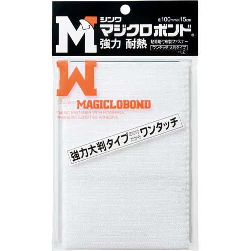 ナイロン素材で繰り返しの脱着にも耐久性があり、金属をはじめPPやABSなどにも有効な粘着付。AB面セットパックで使い切りの便利なサイズです。●カラー／白●寸法／100mm×150mm●材質／ファスナー部分ナイロン100％　粘着部分ゴム系樹脂●質量／約24g●A面：オス●B面：メス●その他特記事項／粘着部の被着対象は軟質塩ビなど可塑剤を含む物へのご使用は避けてください。●単位／1個●メーカー品番／3W3LUC▼kaumall▼