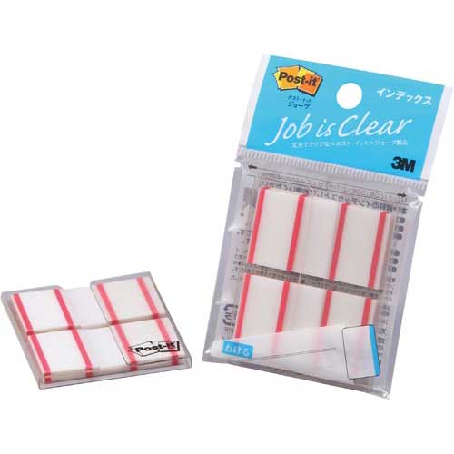 スリーエム ジャパン ポストイット インデックス 44×23mm 赤