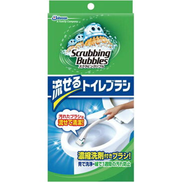 ジョンソン スクラビングバブル流せるトイレブラシ　本体