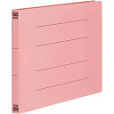 プラス PPフラットファイル A4横 ピンク 1冊【取寄商品】