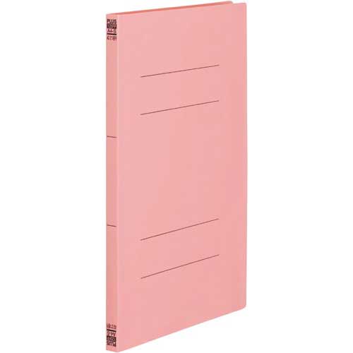 プラス PPフラットファイルA3二つ折り ピンク 1冊【取寄商品】