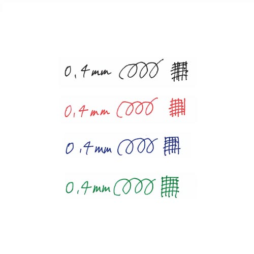 ゼブラ 多機能ボールペン　サラサマルチ　0．4mm　黒軸 kaumall-10296400 カウモール サンプル画像2