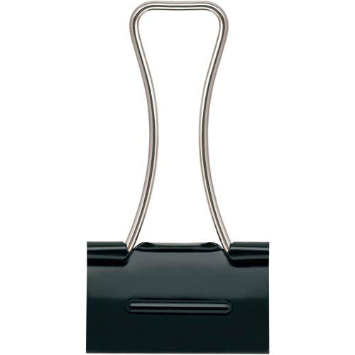 プラス 軽く開けるダブルクリップ「エアかる」 大 10個