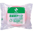 ニチバン 布粘着カラーテープ 50mm×25m ピンク