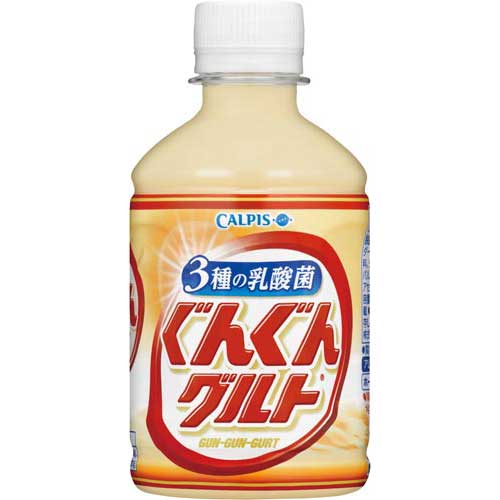 アサヒ飲料 ぐんぐんグルト3種の乳酸菌　280ml　24本