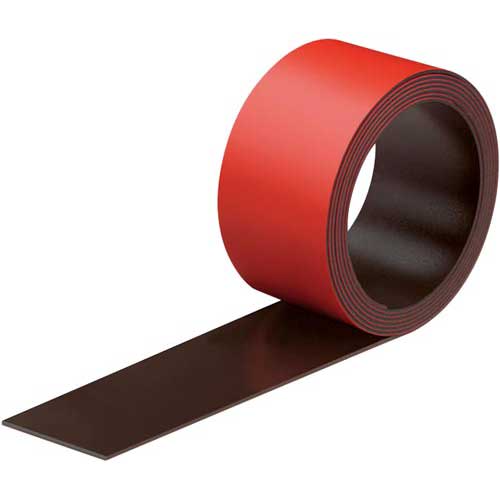 コクヨ マグネットシート(スリムカラー) 25mm 赤