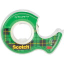 スリーエム ジャパン メンディングテープ 小巻カッター付 幅18mm×5