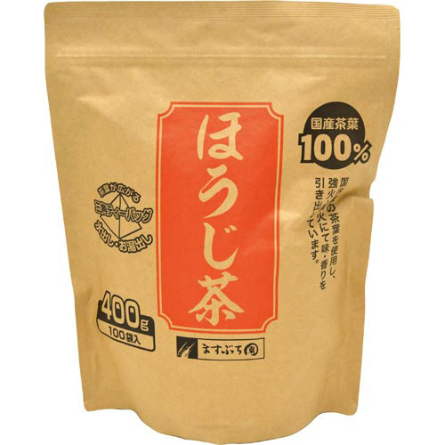 ますぶち園 オキロンほうじ茶三角ティーバッグ　100バッグ 1