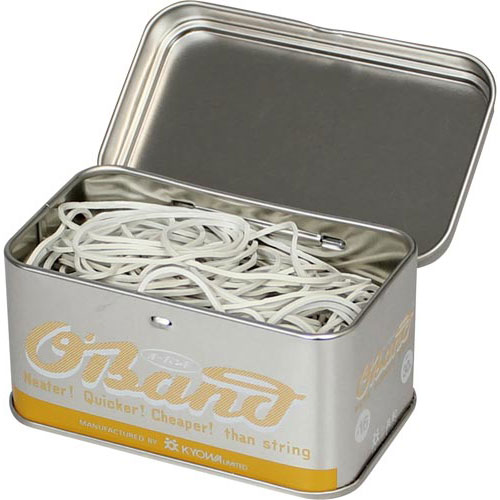 共和 輪ゴム オーバンド シルバー缶