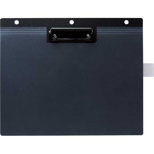 カウネット 「カウコレ」プレミアム 掲示らっくクリップボードA4ヨコブラック