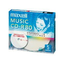 マクセル CD−R音楽用 80分 5枚P