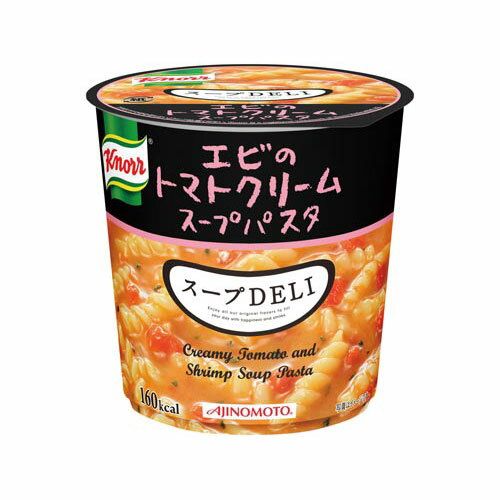 エビのうま味がまるごと溶け込んだトマトのクリームスープパスタです。らせん状のパスタをとろーりスープに絡めておいしくいただけます。●賞味期限／商品の発送時点で、賞味期限まで残り120日以上の商品をお届けします。●単位（入数）／1箱（6個入）●メーカー品番／179442※都合により、パッケージ及び内容量、生産地などが予告なく変更される場合がございます。※1箱単位でお申し込みください。▼kaumall▼