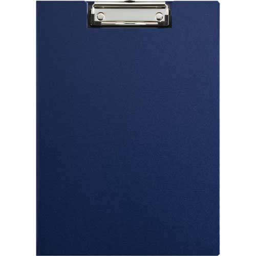 キングジム クリップボード(カバー付) 青