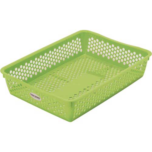 サンコープラスチック フランクバスケット A4 グリーン