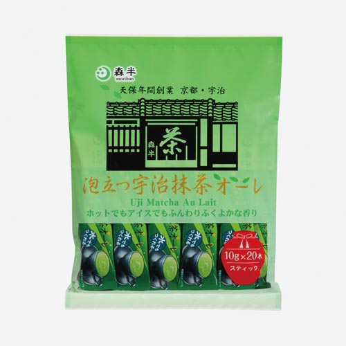 共栄製茶 森半　泡立つ抹茶オーレ　10g×20P