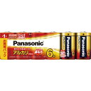 パナソニック アルカリ乾電池 単1 6本入