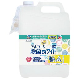 アース製薬 ヘルパータスケ　らくハピ　アルコール除菌詰替5L