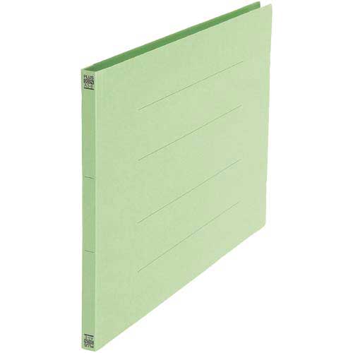 プラス フラットファイルA3横グリーン10冊