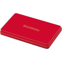 シヤチハタ スタンプ台(油性顔料)特大 赤