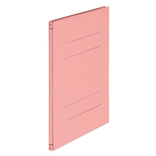 プラス フラットファイル広がる厚とじ A4縦 ピンク
