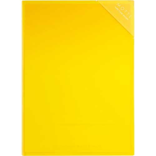 コクヨ ハードクリヤーホルダーモッテA3　黄×5