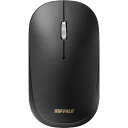 バッファロー 薄型 3ボタン 無線マウス ノーマル ブラック(2)