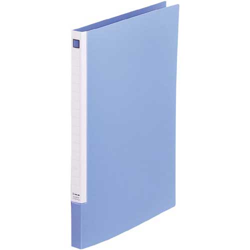 キングジム レターファイル スライドイン A4縦 青 10冊