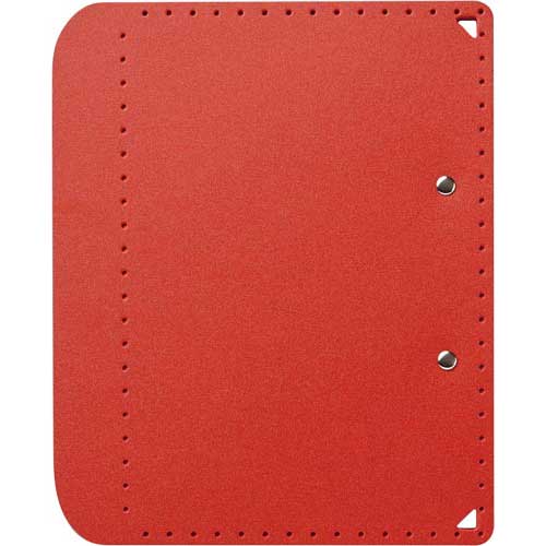 プラス A5サイズにおりたためるA4クリップボード+レッド