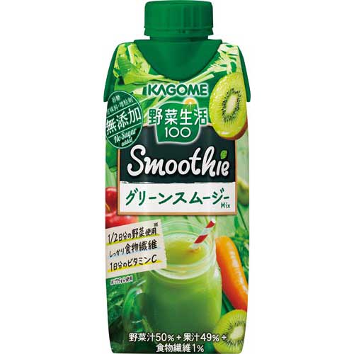 楽天カウモールカゴメ 野菜生活グリーンスムージーMIX　330ml