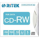 アールアイジャパン データ用CD−RW 10倍速 700MB