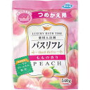 ライオンケミカル バスリフレ薬用入浴剤つめかえ用桃の香り540g