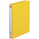 キングジム リングファイルエコノミー A4縦33mm黄 10冊【取寄商品】