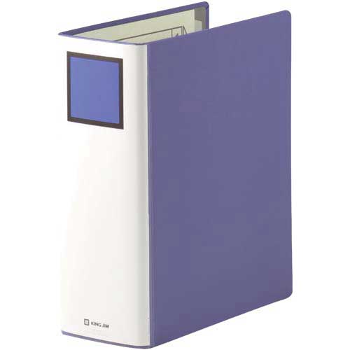 キングジム キングファイルスーパードッチ B5S 青 10冊【取寄商品】