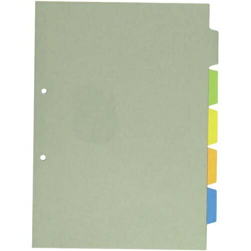 キングジム カバー付きカラーインデックス 5山 100組【取寄商品】