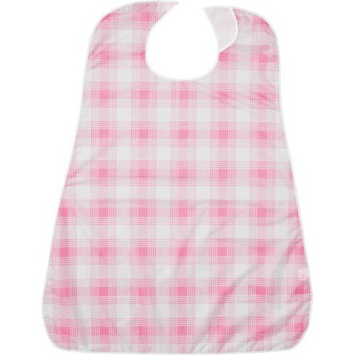 カネモ商事 LOr食事用エプロン ピンクチェック