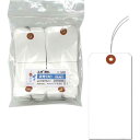 長門屋商店 ユポ荷札(耐水)2号(大) 100枚×5