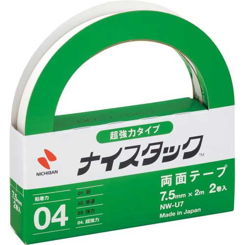 ニチバン ナイスタック超強力タイプ　幅7．5mm×2m