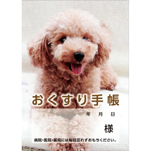 ダイオーP お薬手帳 いぬ 40P 50冊