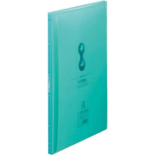 キングジム サイドインヒクタス（透明）A4縦40P　緑10冊【取寄商品】