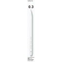 コクヨ 鉛筆シャープ 0.3mm 軸色:白