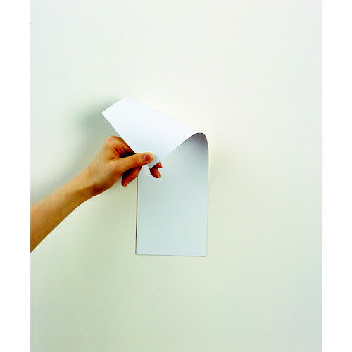 マグエックス マグネット両面カラーシート白白