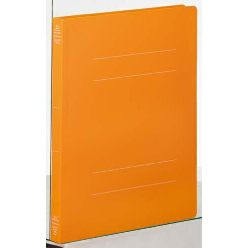キングジム シンプリーズフラットファイル<PP> オレンジ 10冊入【取寄商品】